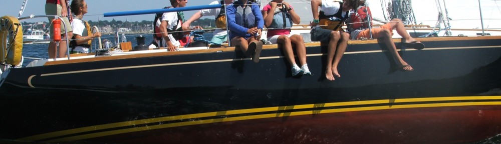 High school sailors put to sea aboard Selkie during the 2011 Jr. Safety at Sea seminar
