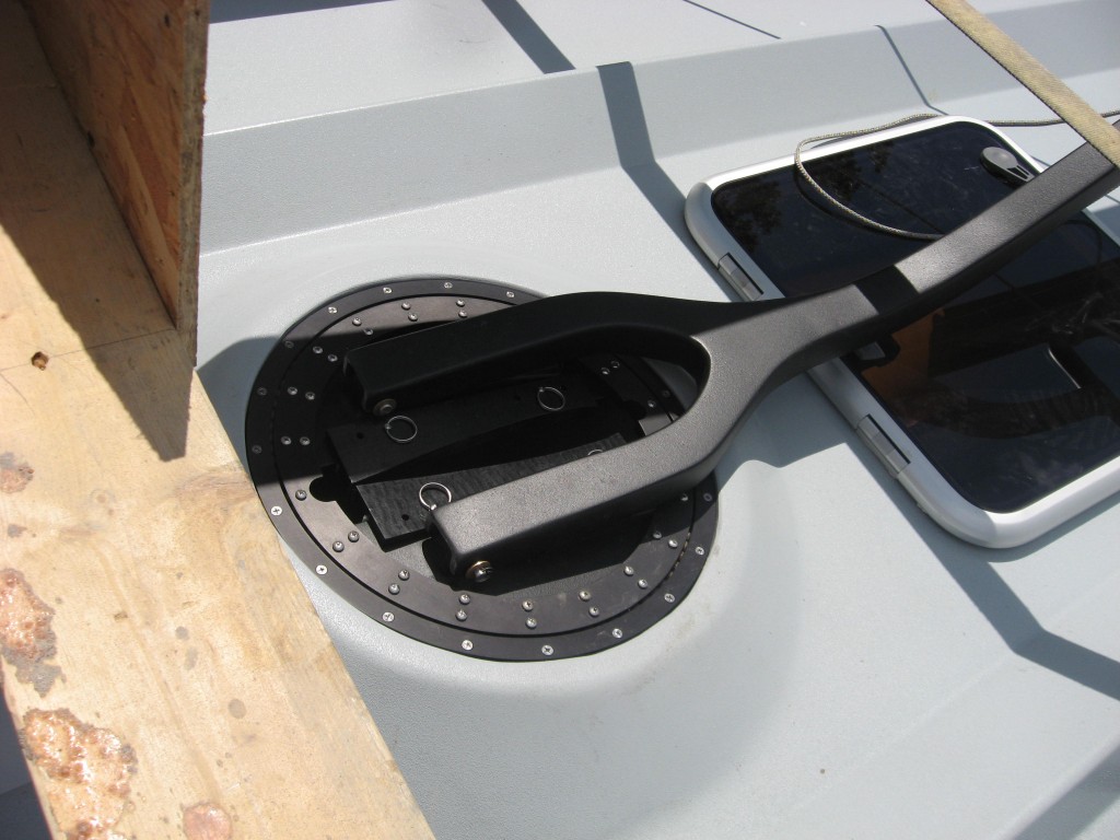 Detail of the Rudder system